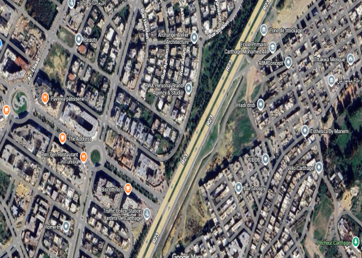 Magnifique terrain 816 m² au jardin de Carthage
