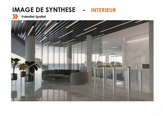 Super open space 750 m² ths à Notre Dame Manar - Bien immobilier à {"id":23,"country_id":219,"name":"TUNIS","slug":"tunis"} - Darek Immobilière & Consulting