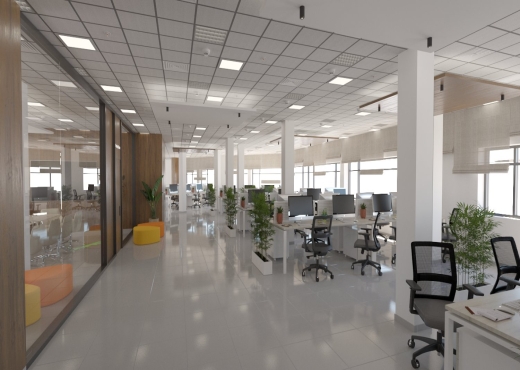 Super bureau 700 m² au lac 1 - Bien immobilier à {"id":23,"country_id":219,"name":"TUNIS","slug":"tunis"} - Image 3 - Darek Immobilière & Consulting