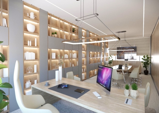 Super bureau 700 m² au lac 1 - Bien immobilier à {"id":23,"country_id":219,"name":"TUNIS","slug":"tunis"} - Darek Immobilière & Consulting